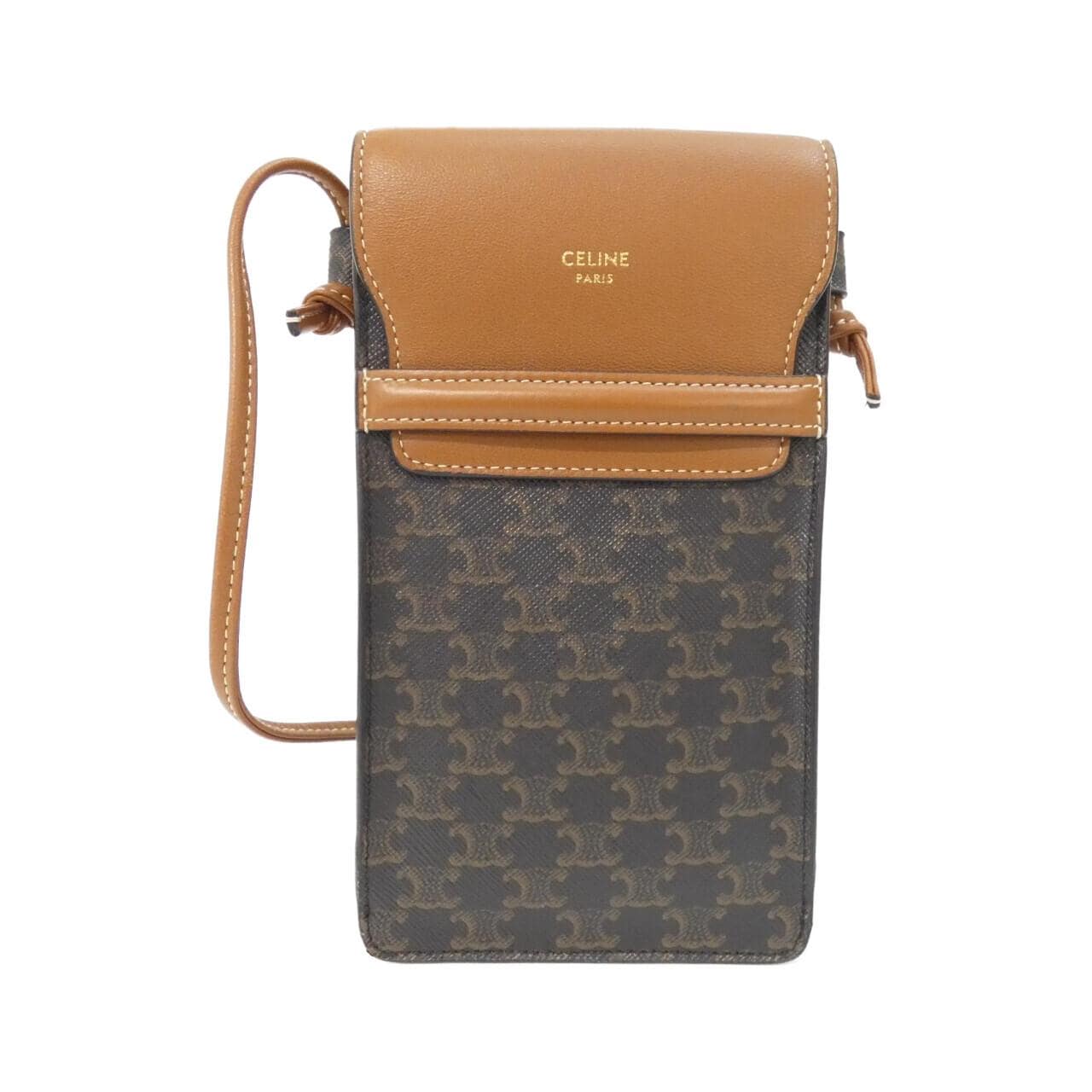 CELINE 10G332CQD 銀包 帆布