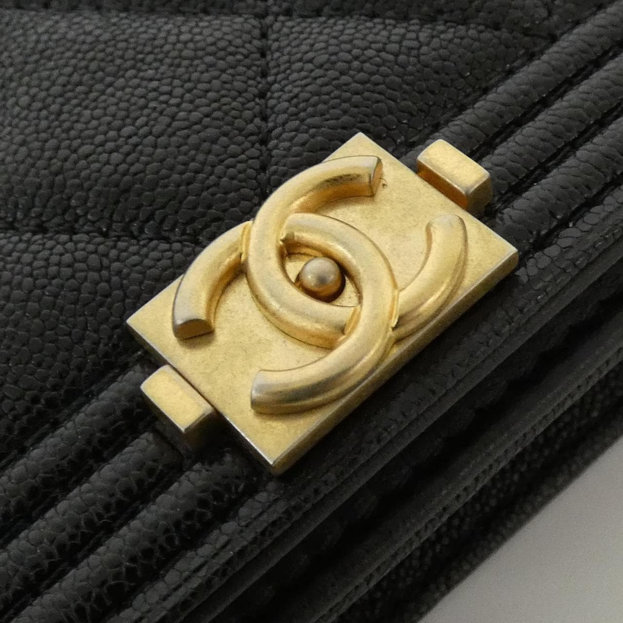 CHANEL Boy Chanel 81969 銀包 荔枝紋牛皮 5