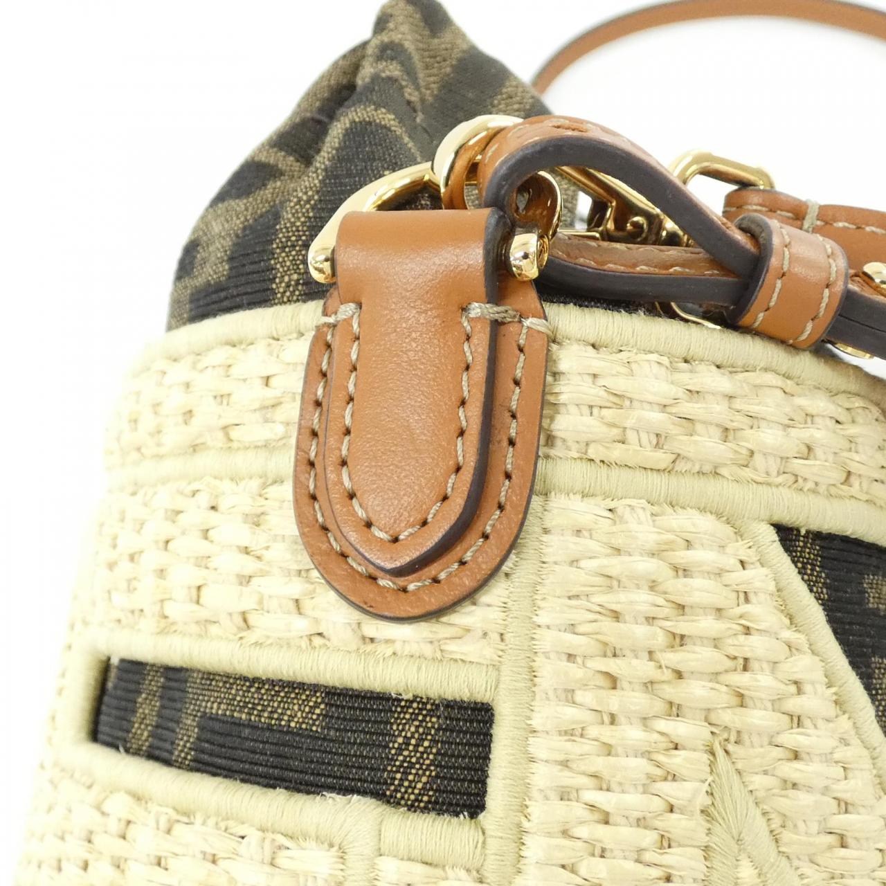 FENDI 8BS079 APH2 肩背包 帆布 4