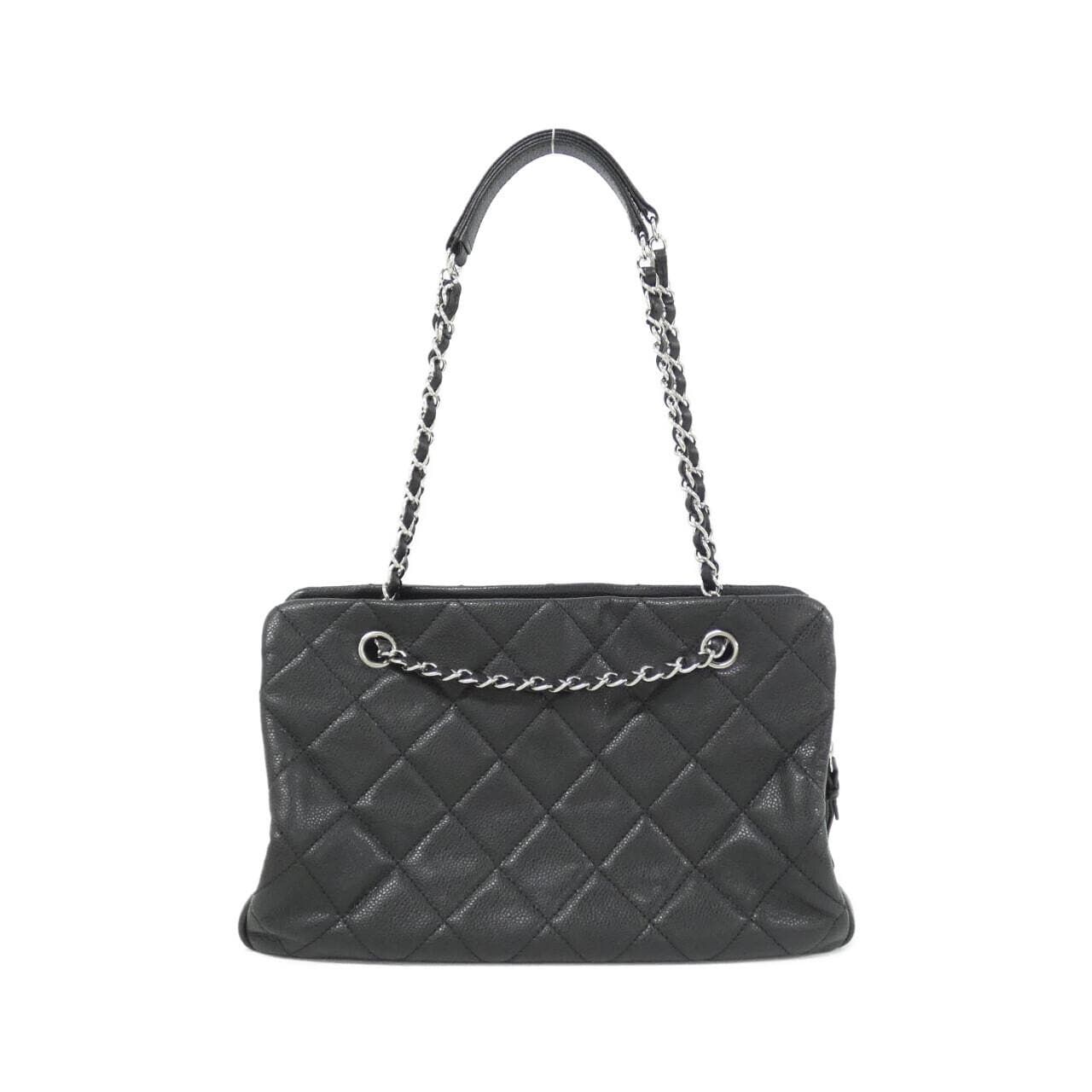 CHANEL 50755 肩背包 荔枝紋牛皮 2