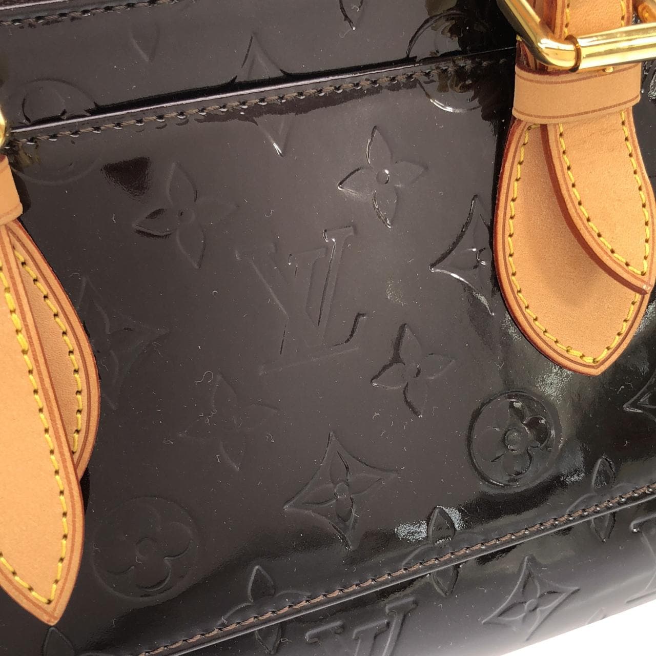 LOUIS VUITTON Avenue M93510 手提包 Vernis 漆皮 4