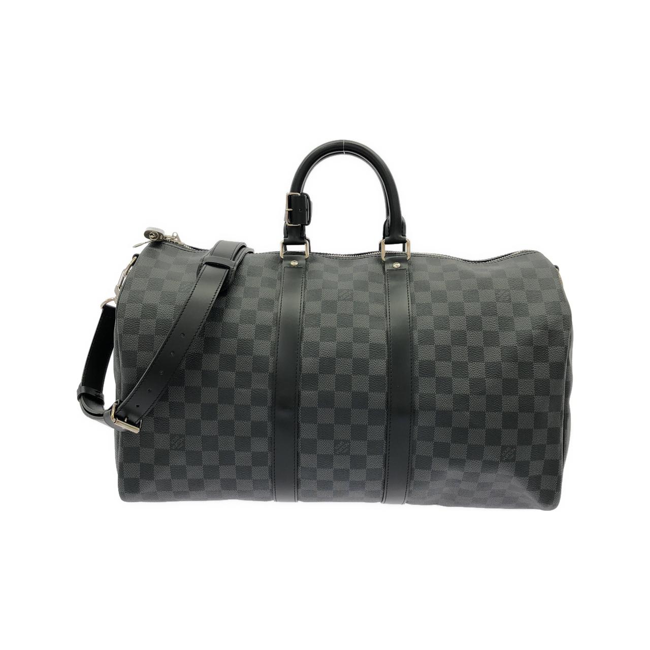 LOUIS VUITTON Keepall N41418 Boston Damier