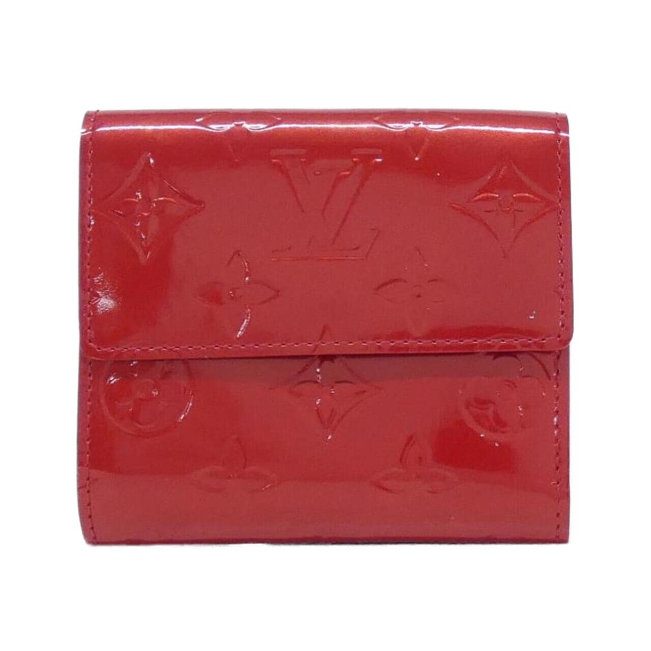 LOUIS VUITTON M91982 銀包 Vernis 漆皮