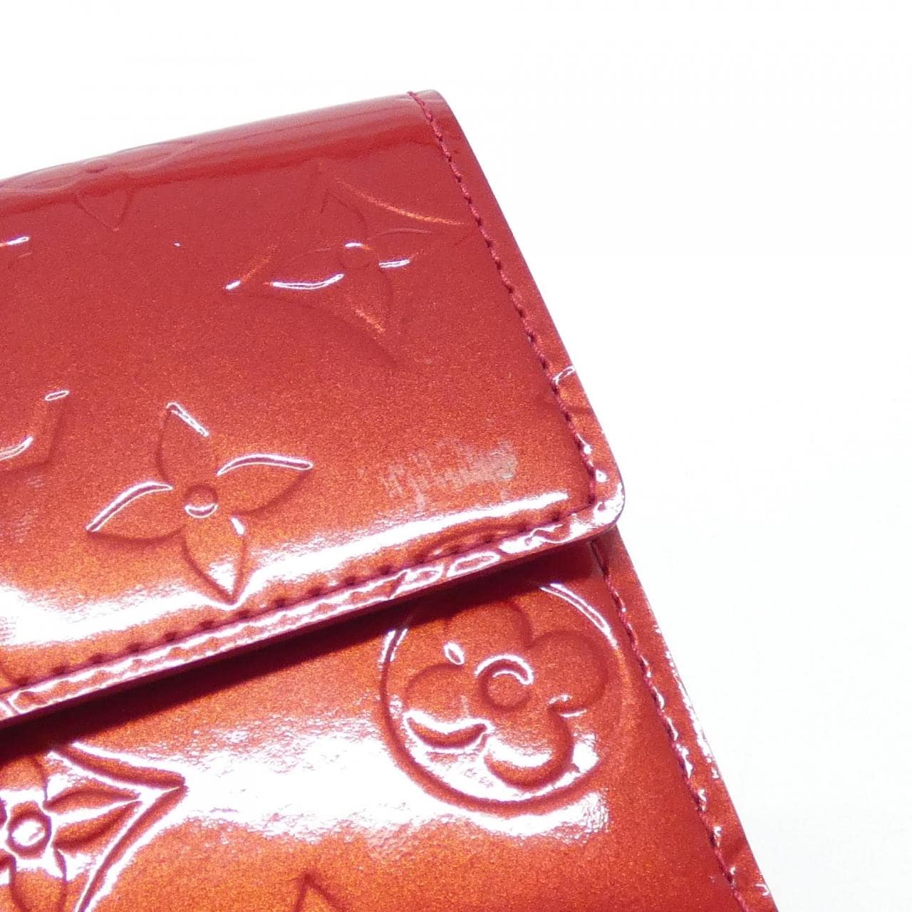 LOUIS VUITTON M91982 銀包 Vernis 漆皮 4