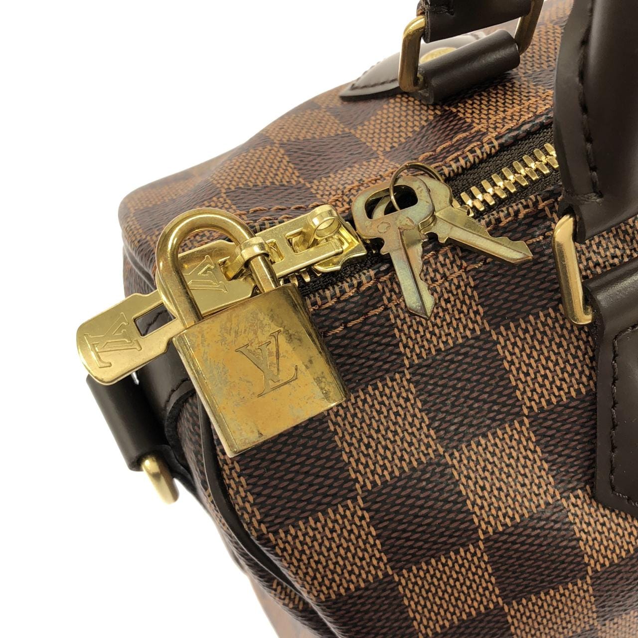 LOUIS VUITTON Speedy N41368 波士頓包 Damier 3