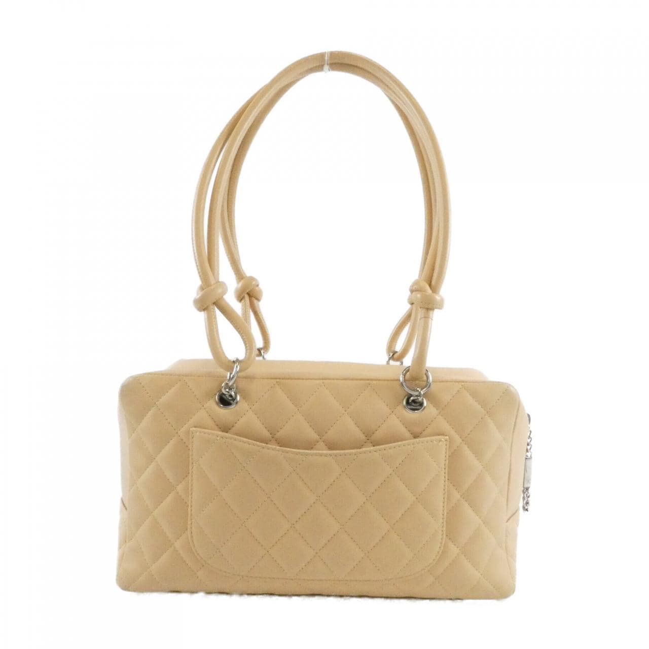 CHANEL Cambon 25171 Shoulder Patent Leather 2