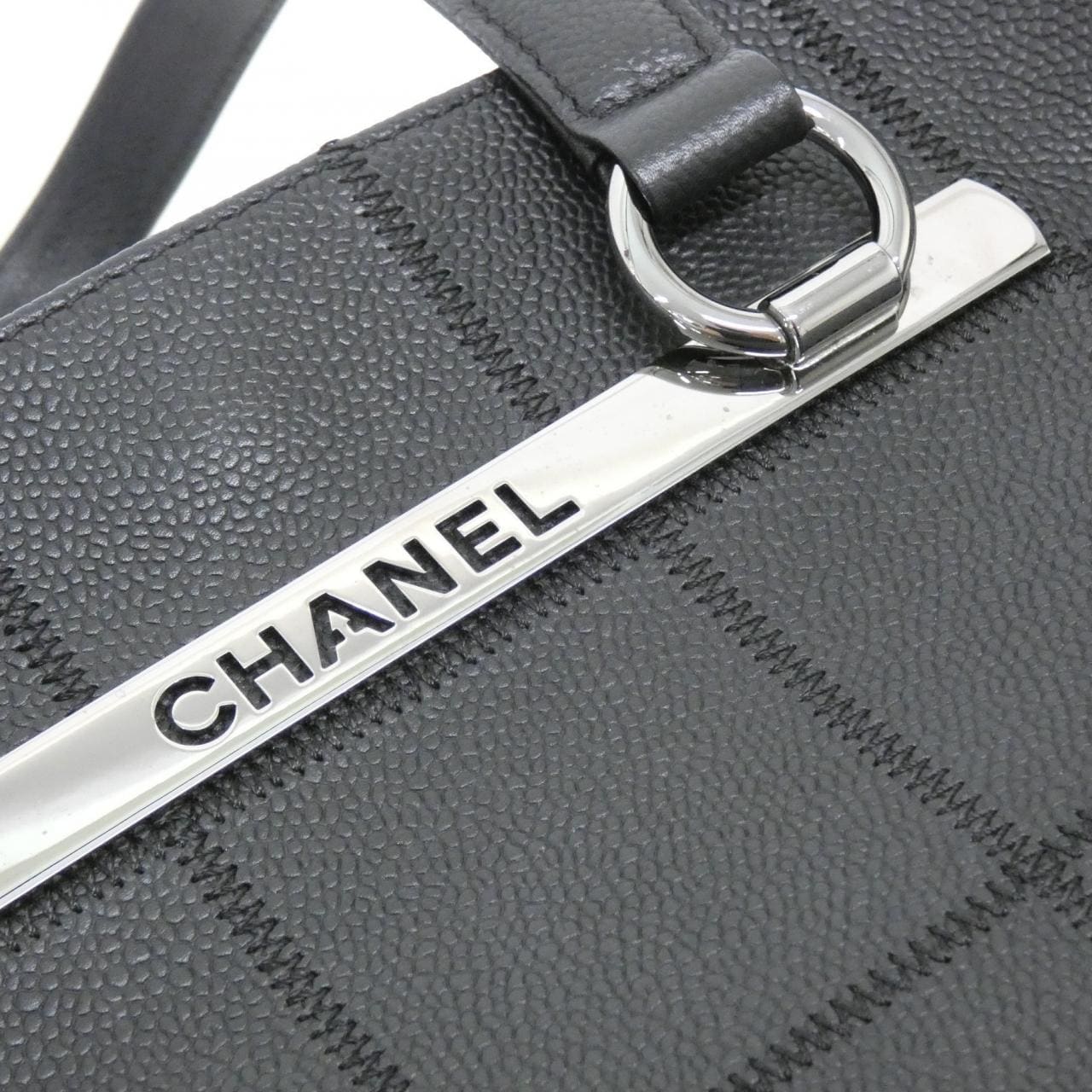 CHANEL 26136 手提包 荔枝紋牛皮 5