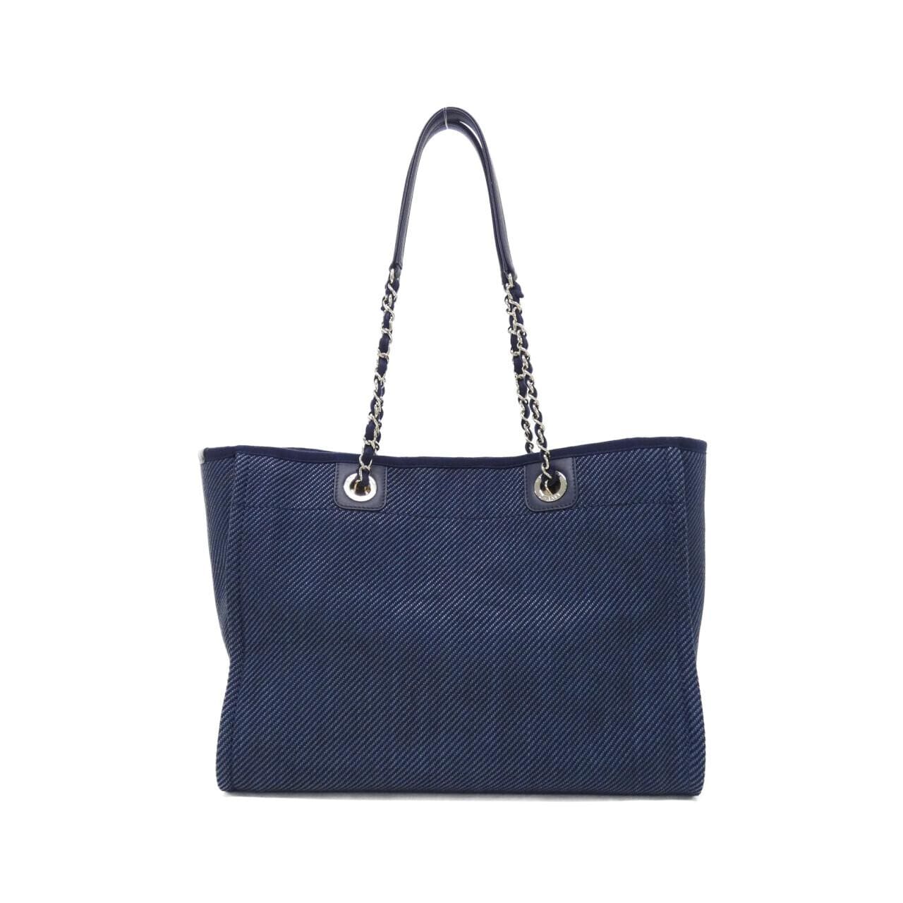 CHANEL Deauville 67001 手提包 帆布 2