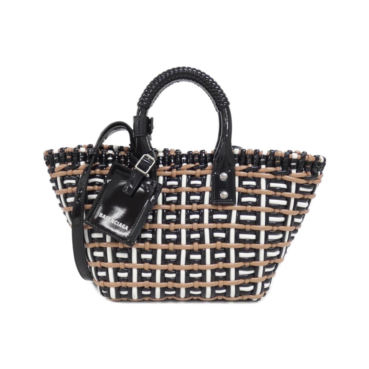 BALENCIAGA Bistro 671342 210DC 手提包 漆皮
