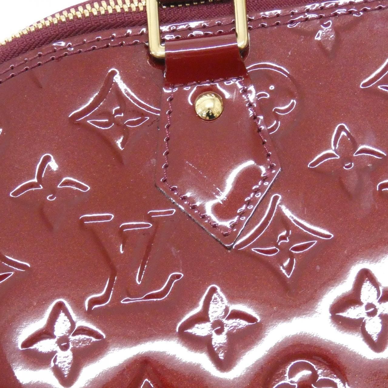 LOUIS VUITTON Alma M90238 手提包 Vernis 漆皮 4