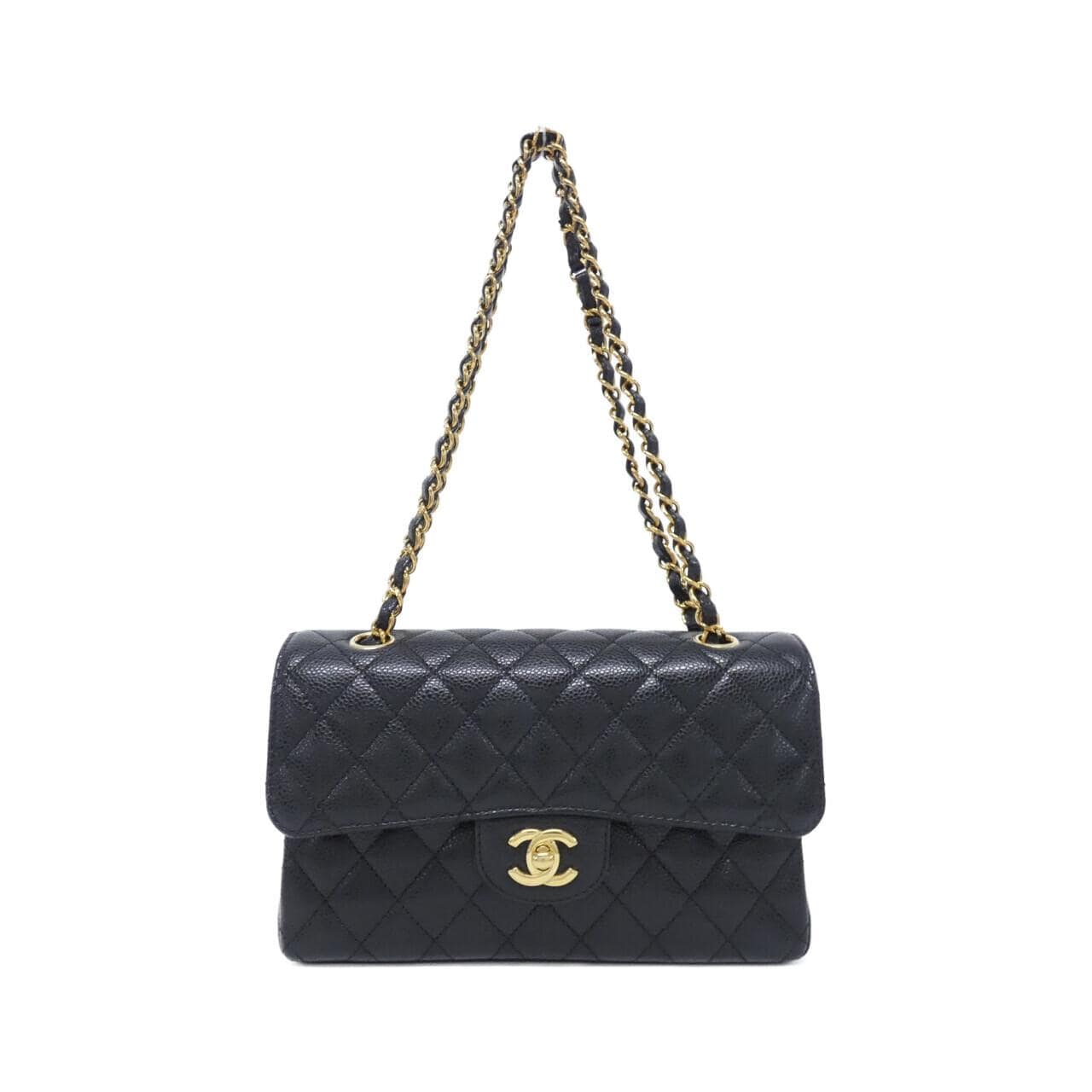 CHANEL Matelasse 1113 Shoulder Grained Calfskin