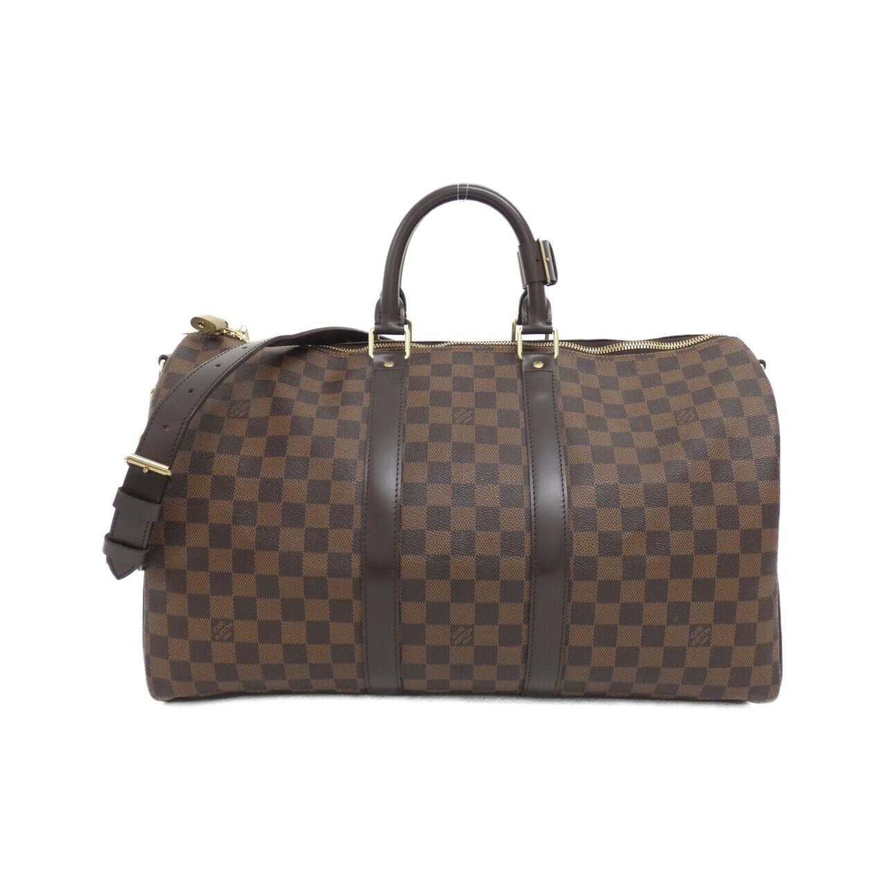 LOUIS VUITTON Keepall N41428 Boston Damier