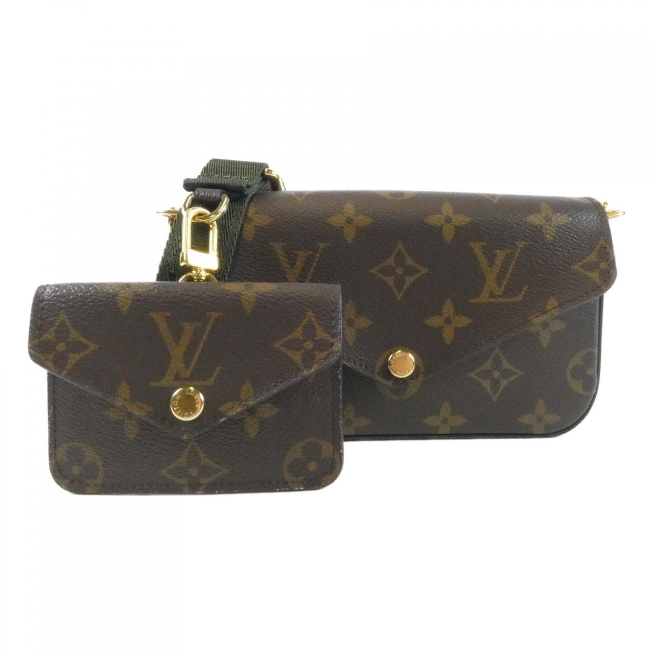 LOUIS VUITTON Pochette M80091 Shoulder Monogram