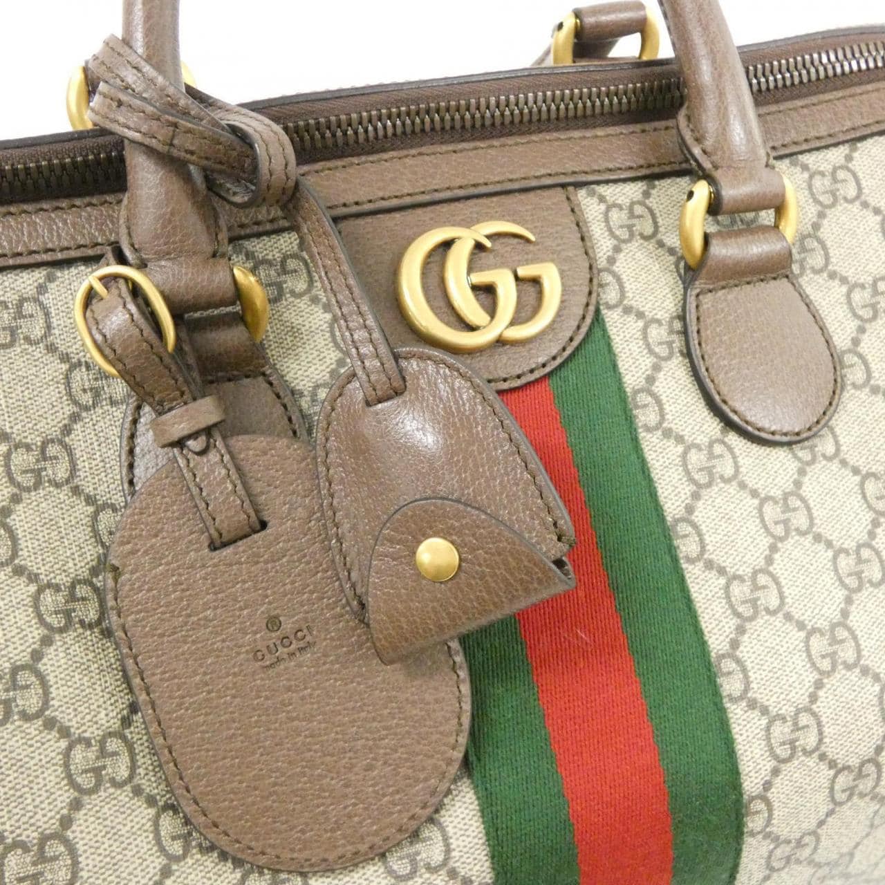 GUCCI Ophidia 547953 9C2ST 波士頓包 帆布 4