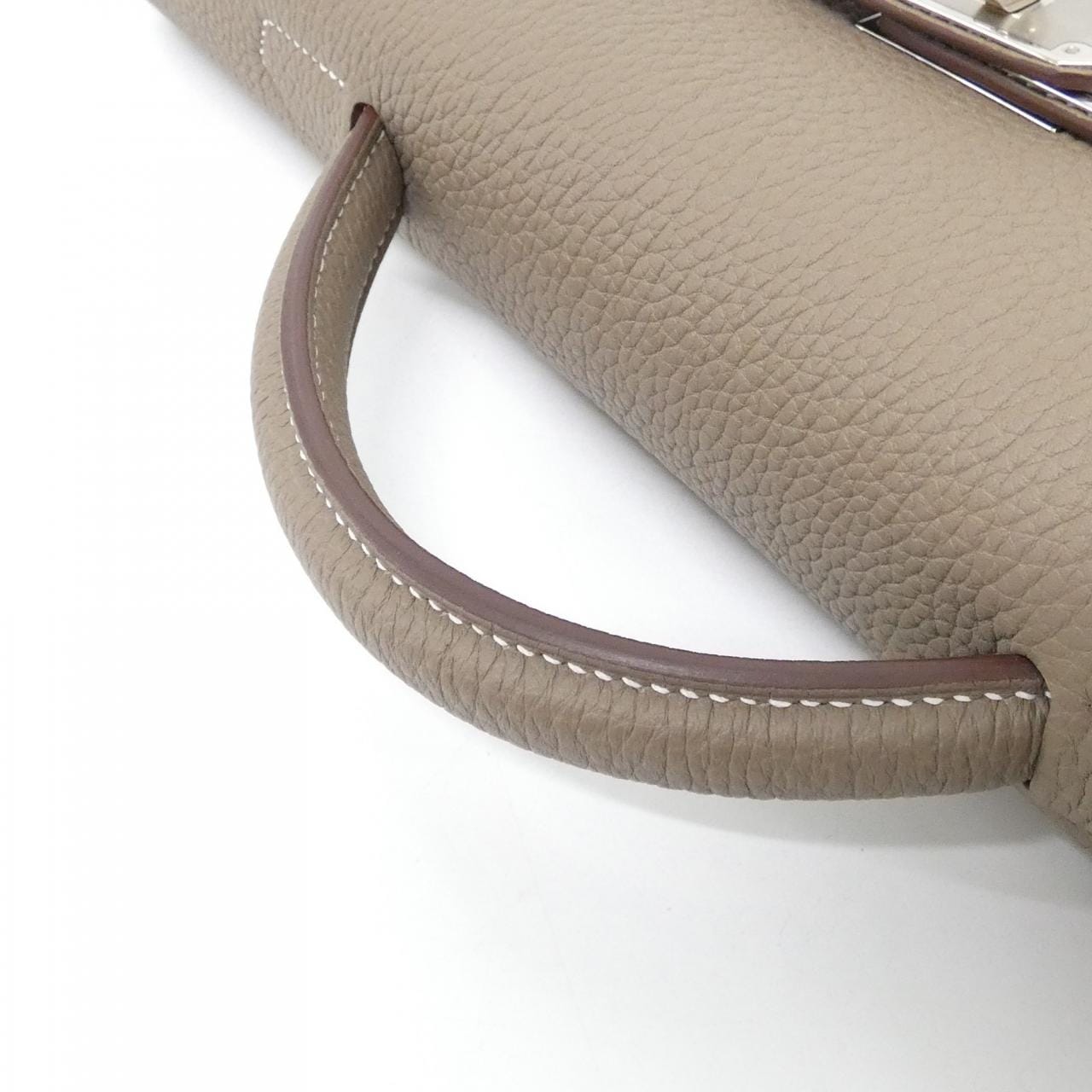 HERMES Kelly 078395CK Handbag Togo 4