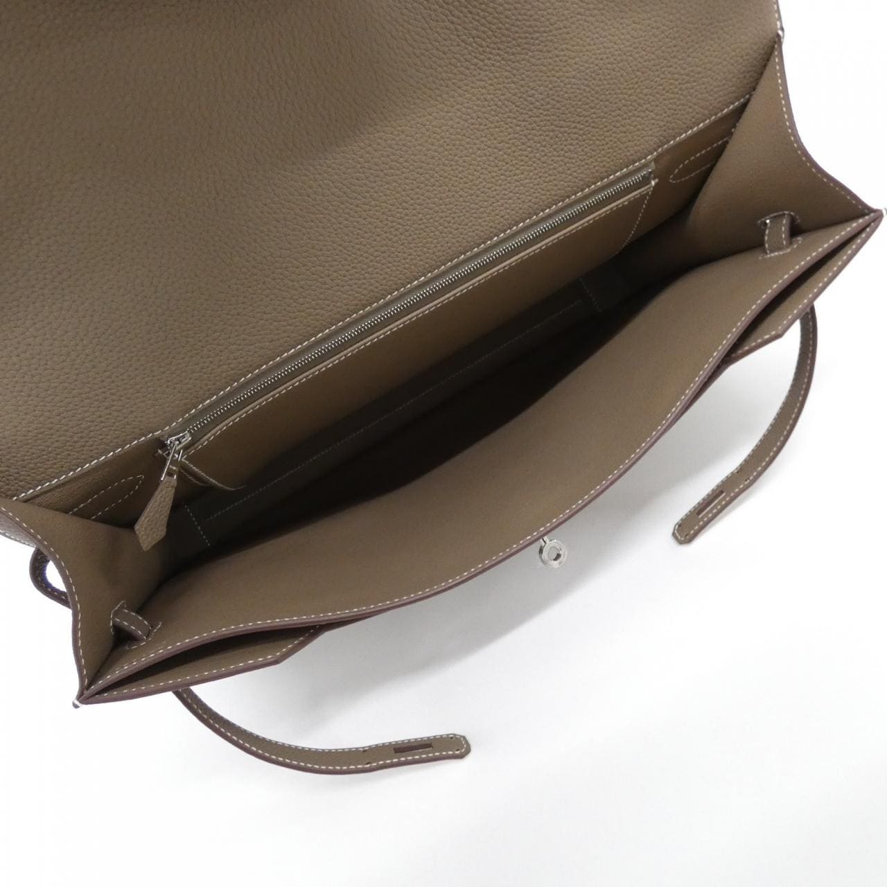 HERMES Kelly 078395CK Handbag Togo 5