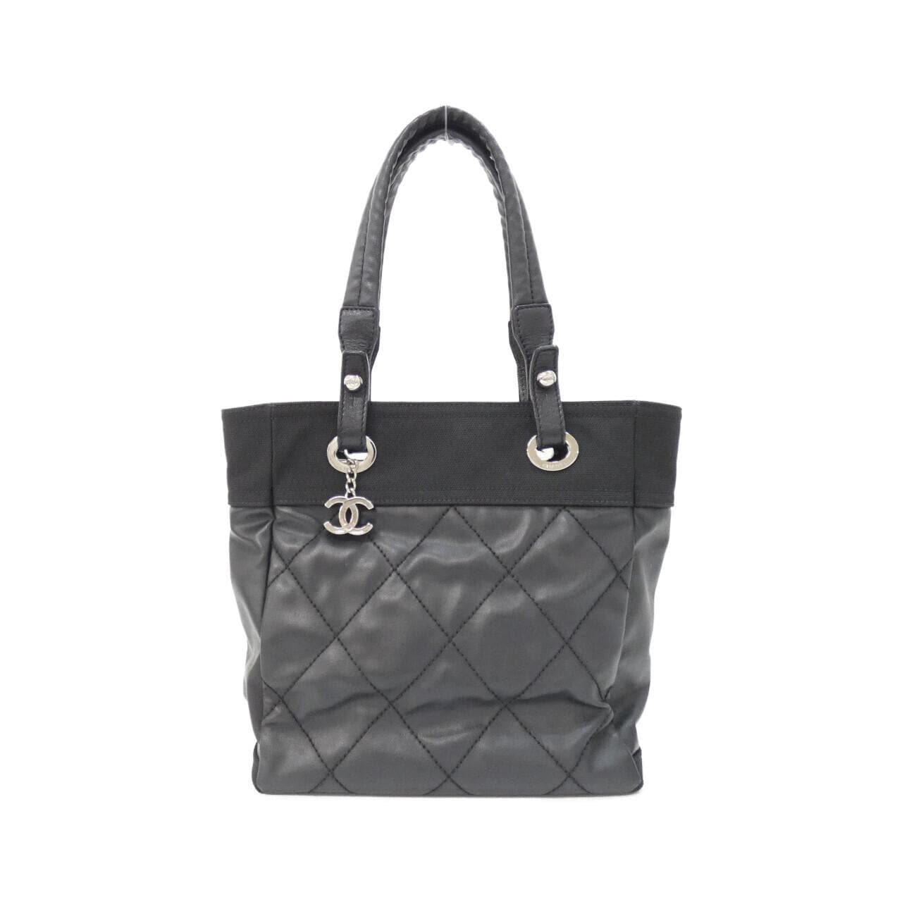 CHANEL 34208 Handbag Canvas
