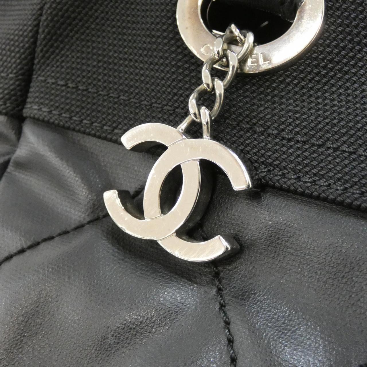 CHANEL 34208 Handbag Canvas 4