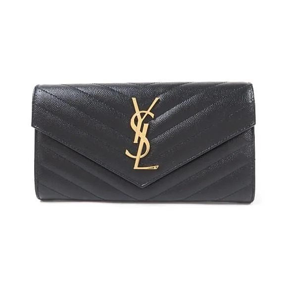 SAINT LAURENT 372264 BOW01 Wallet
