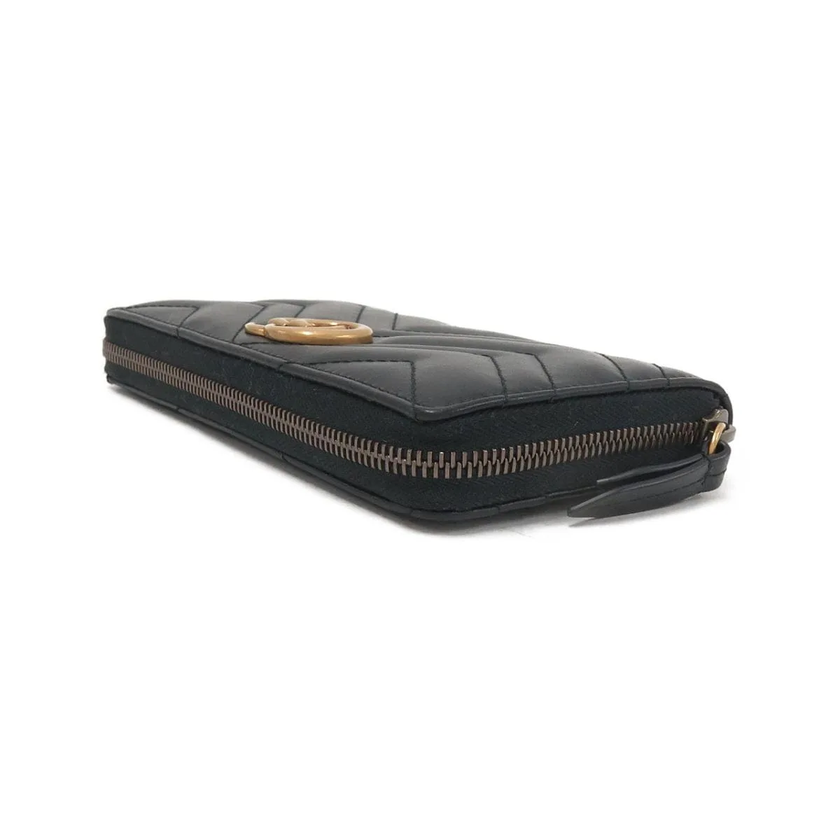 GUCCI Marmont 443123 DTD1T Wallet Black New - Thumbnail 3