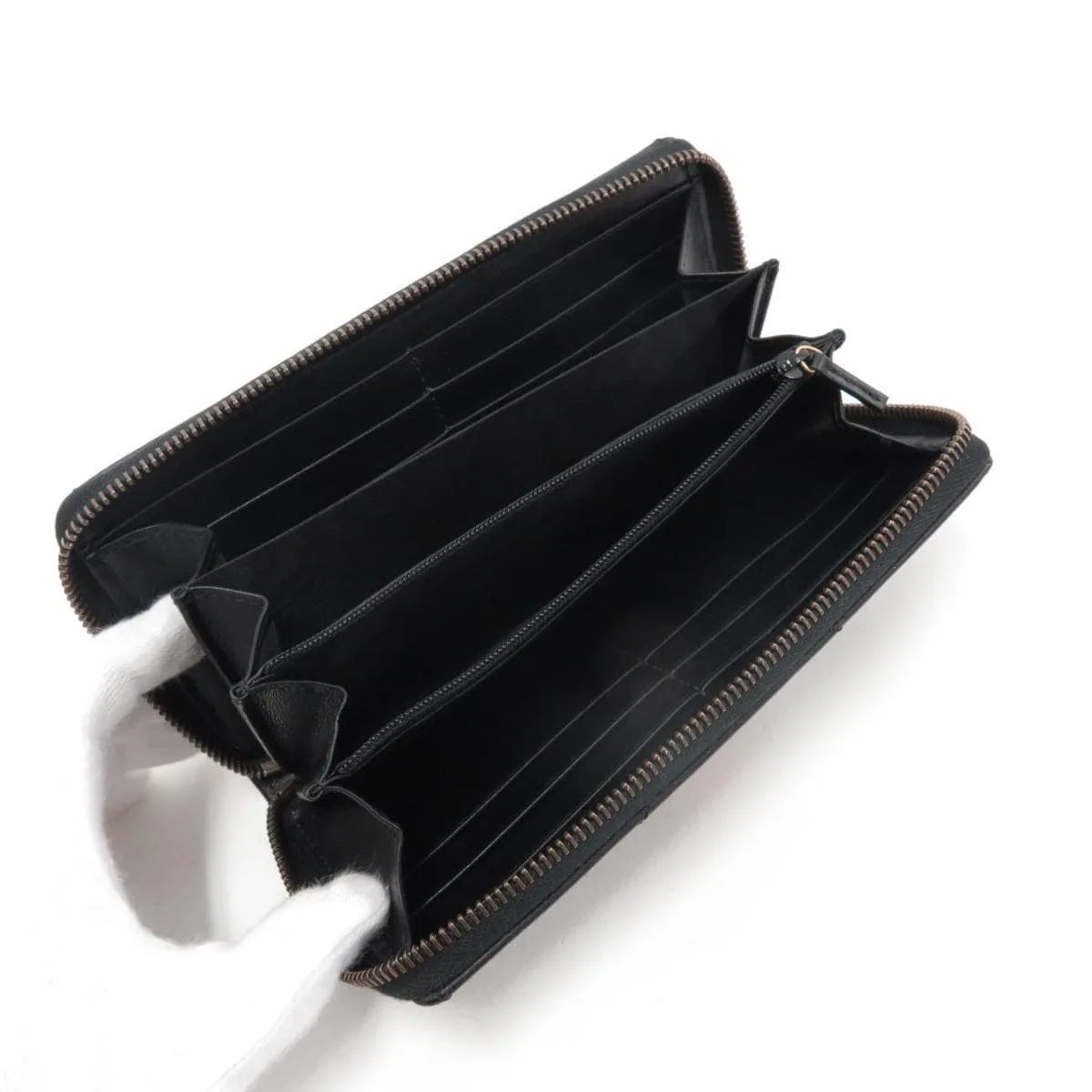 GUCCI Marmont 443123 DTD1T Wallet Black New - Thumbnail 5