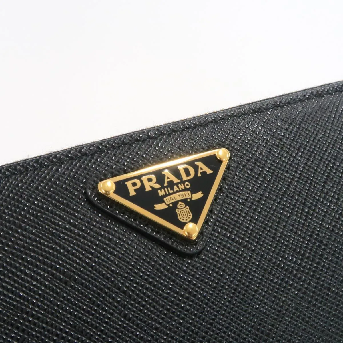 PRADA 1ML506 Wallet 黑色 新品 - 縮圖 4