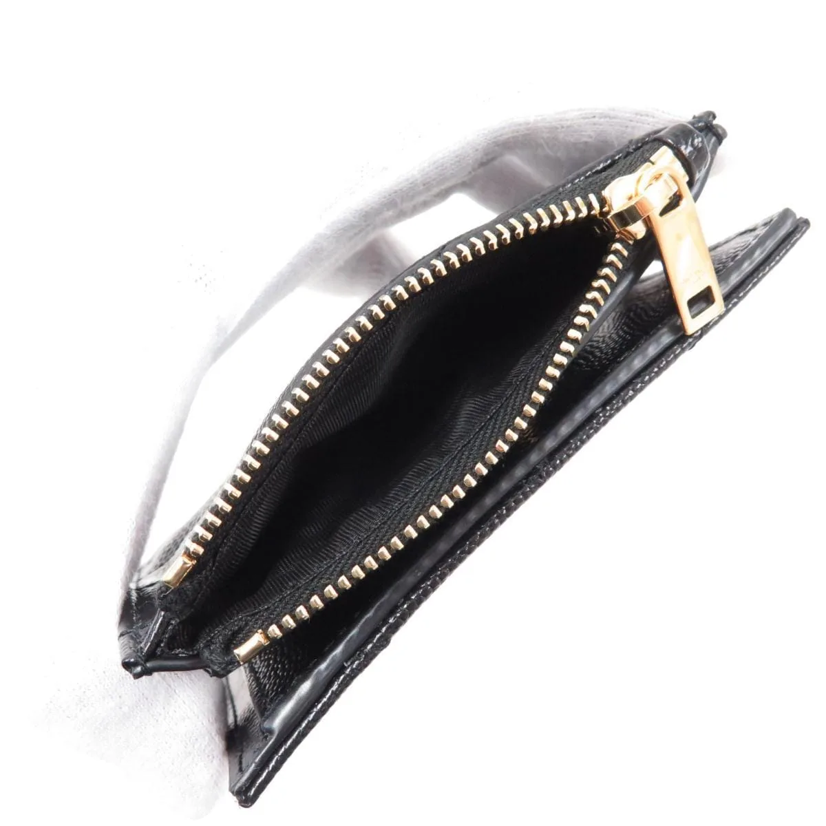 SAINT LAURENT 575879 BOW01 Wallet 黑色 新品 - 縮圖 5