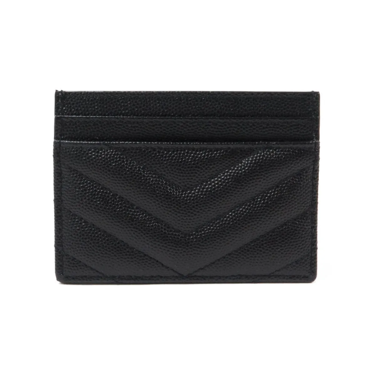 SAINT LAURENT 423291 BOW01 Card Case 黑色 新品 - 縮圖 2