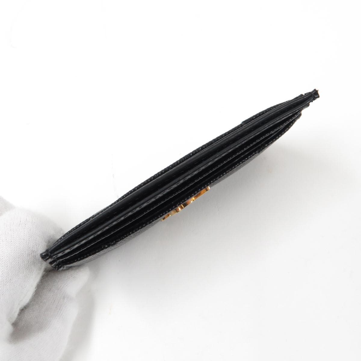 SAINT LAURENT 423291 BOW01 Card Case 4
