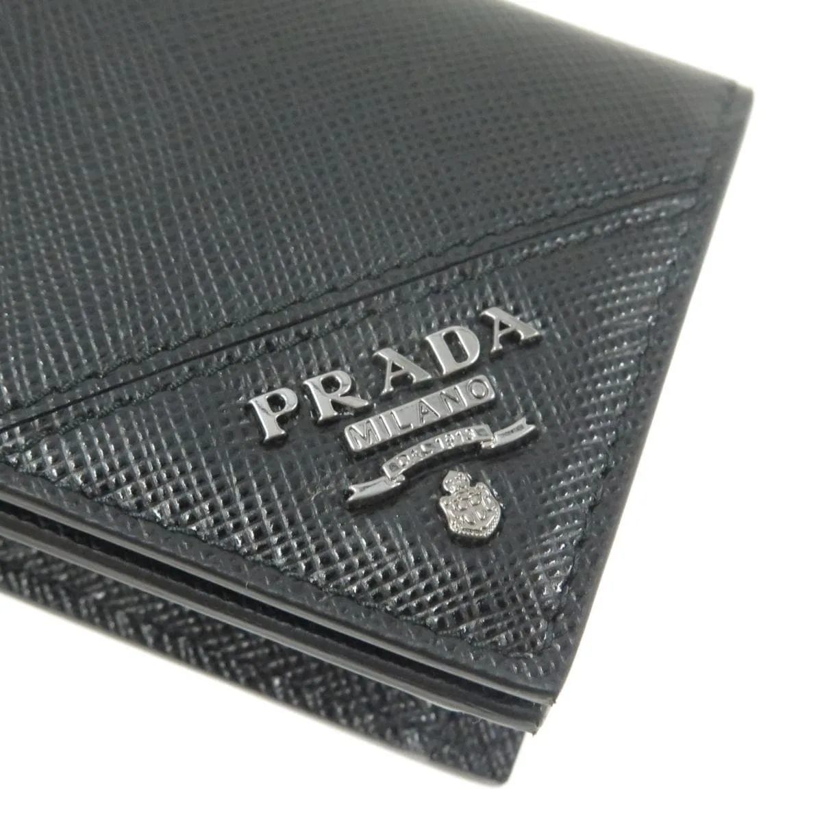 PRADA 2MC122 Card Case 黑色 新品 - 縮圖 3