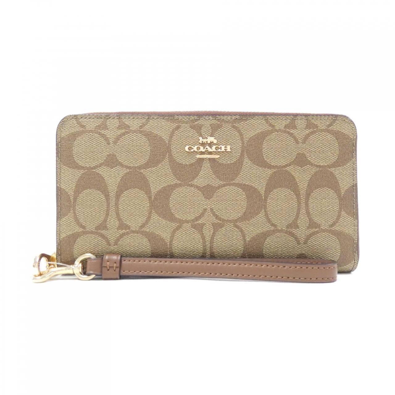 COACH C4452 Wallet Canvas