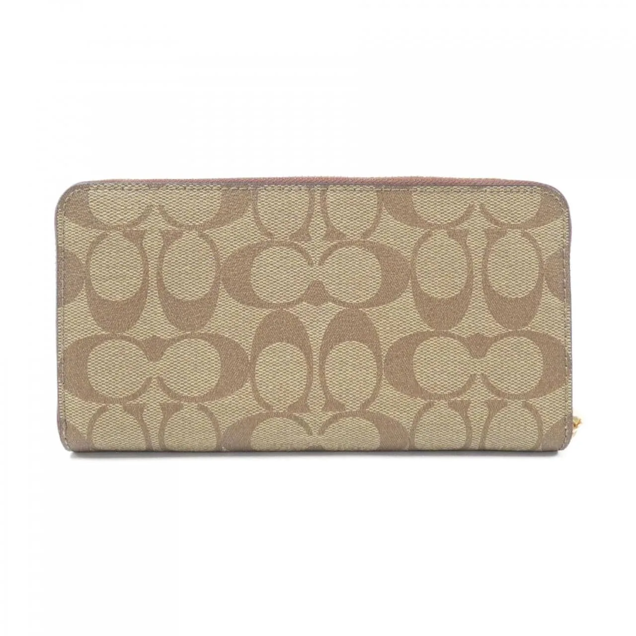 COACH C4452 Wallet Canvas Black Canvas New - Thumbnail 2