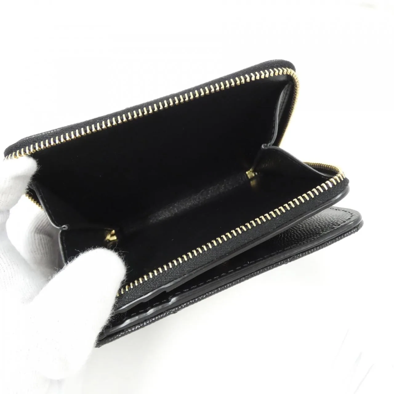 SAINT LAURENT 668288 BOW01 Wallet 新品 - 縮圖 4