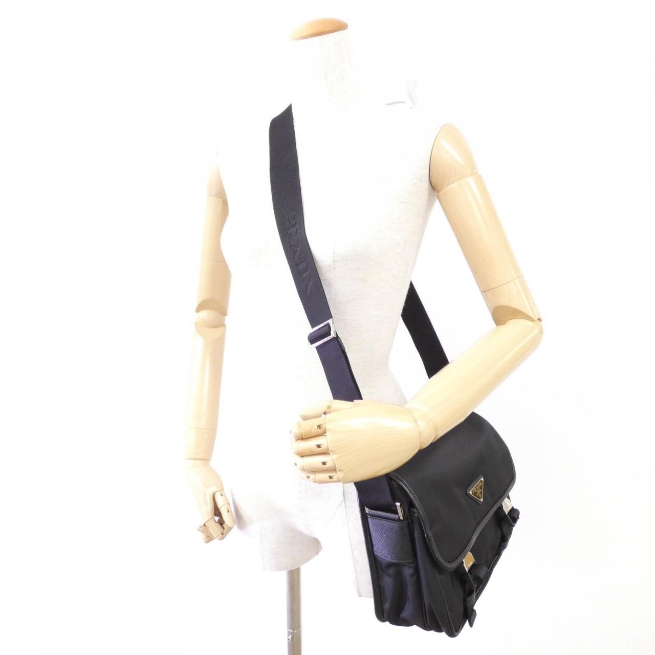 PRADA 2VD769 Shoulder Bag 黑色 新品 - 縮圖 7