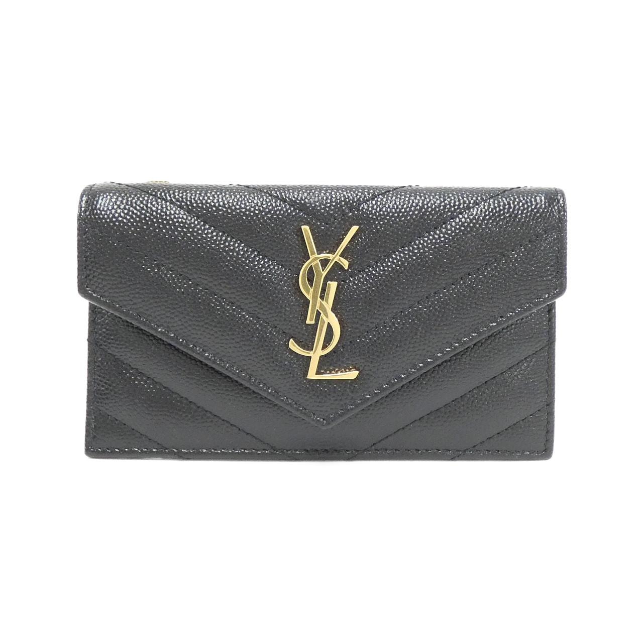 SAINT LAURENT 612808 BOW01 Card Case