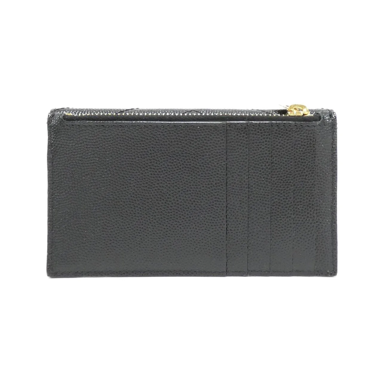 SAINT LAURENT 612808 BOW01 Card Case 黑色 新品 - 縮圖 2