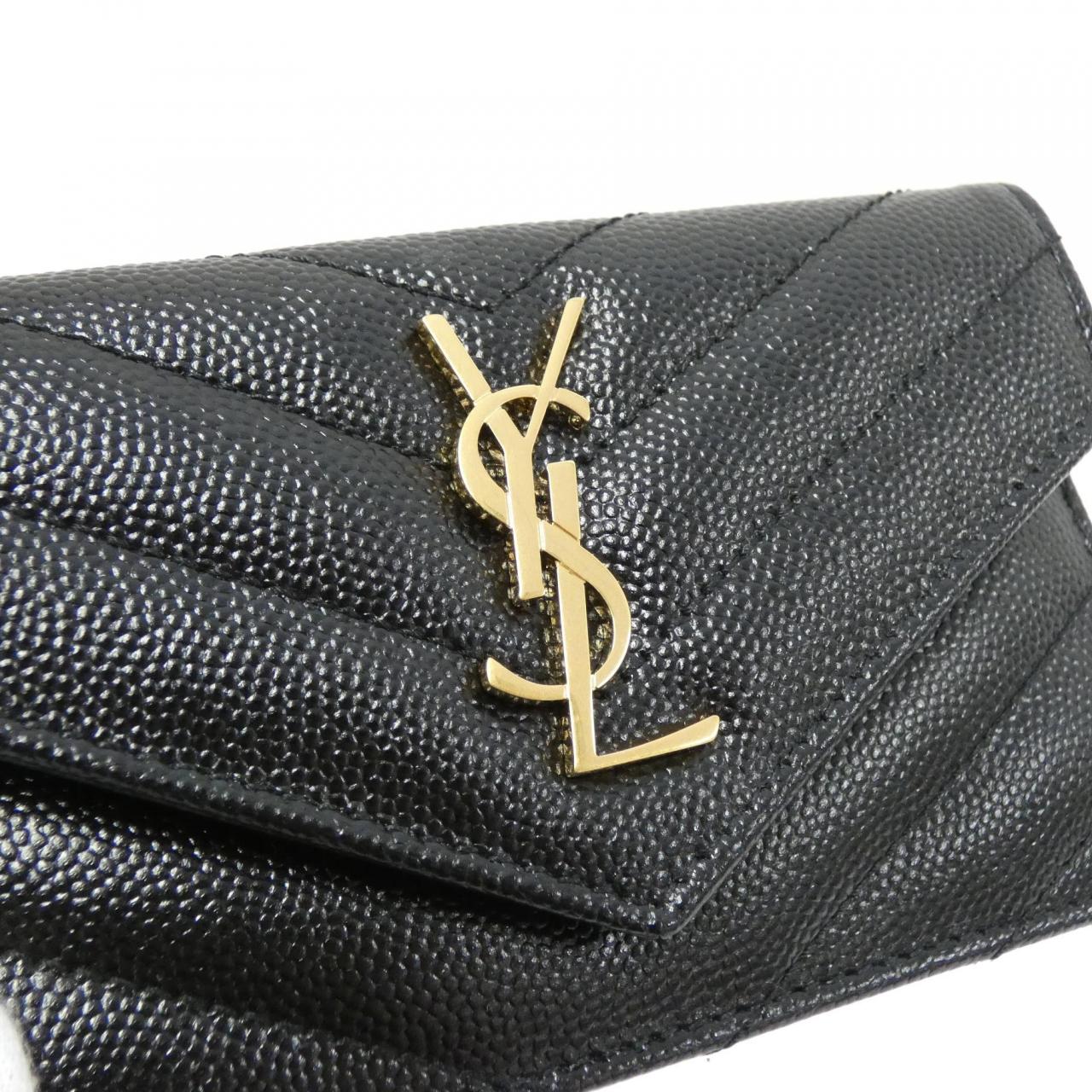 SAINT LAURENT 612808 BOW01 Card Case 3