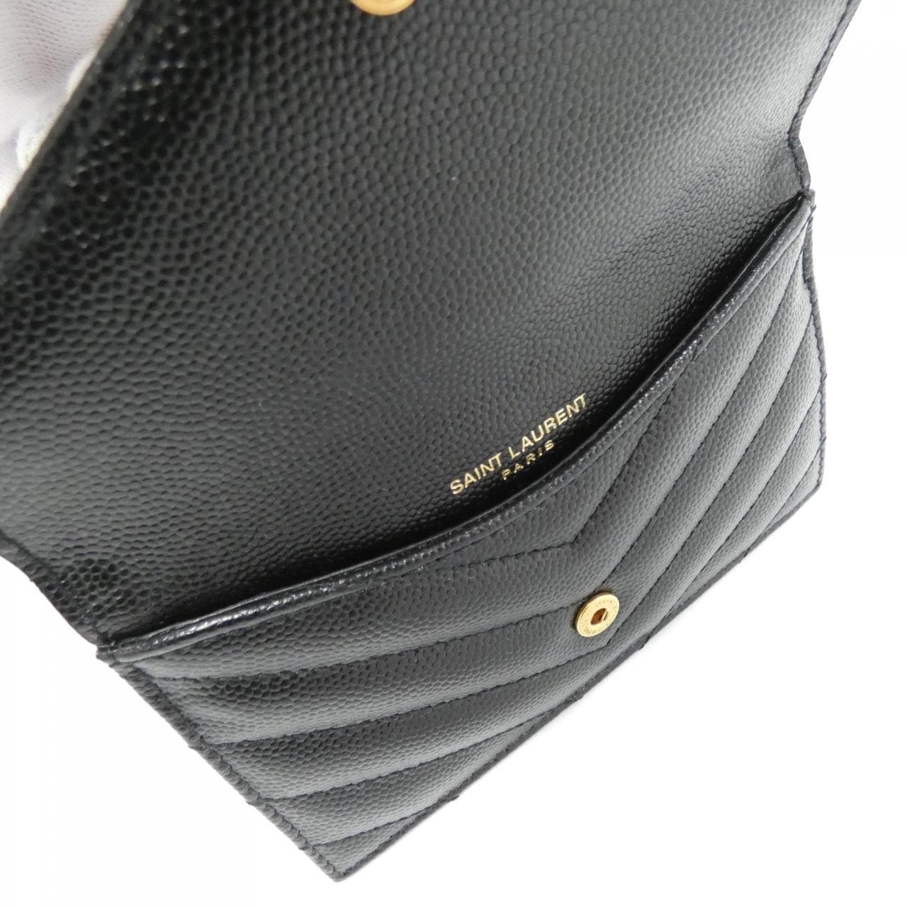 SAINT LAURENT 612808 BOW01 Card Case 5