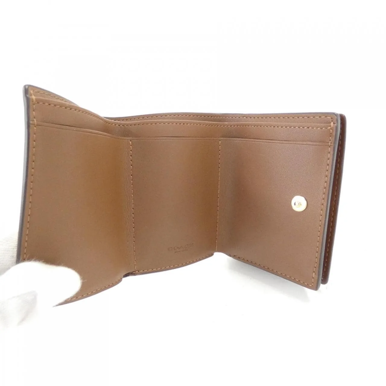 COACH 91806 Wallet Canvas Canvas New - Thumbnail 3