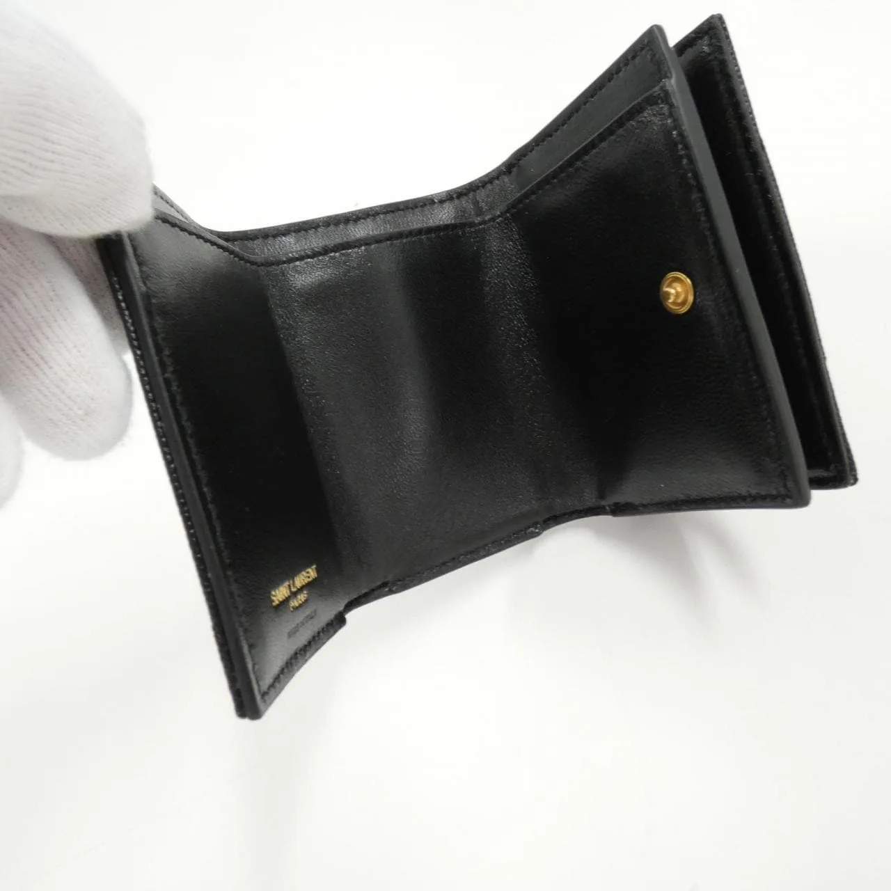 SAINT LAURENT 668274 BOWA1 Wallet New - Thumbnail 3