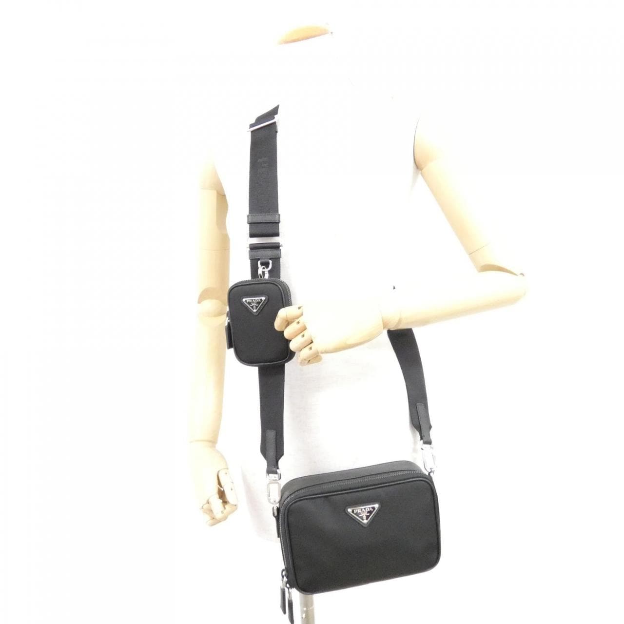 PRADA 2VH070 Shoulder Bag Black - Thumbnail 7