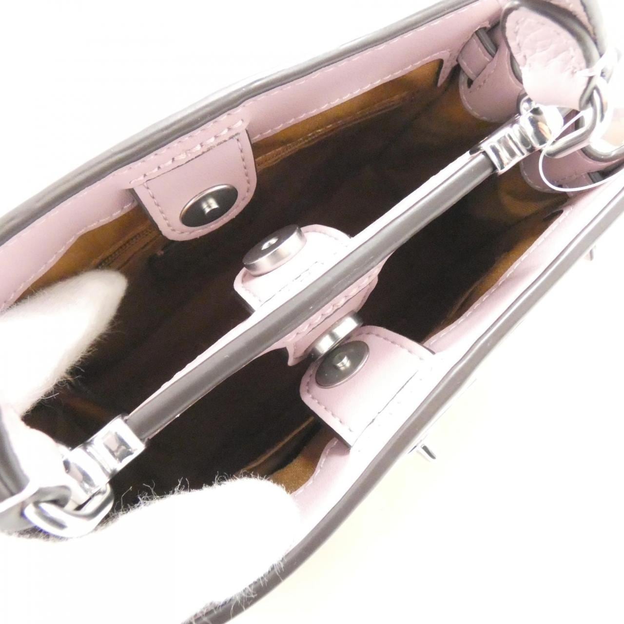 COACH CC977 Bag Canvas Black Canvas New - Thumbnail 5