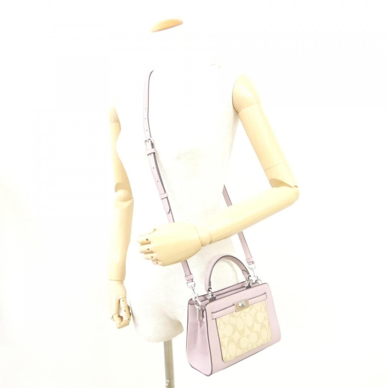 COACH CC977 Bag Canvas Black Canvas New - Thumbnail 6