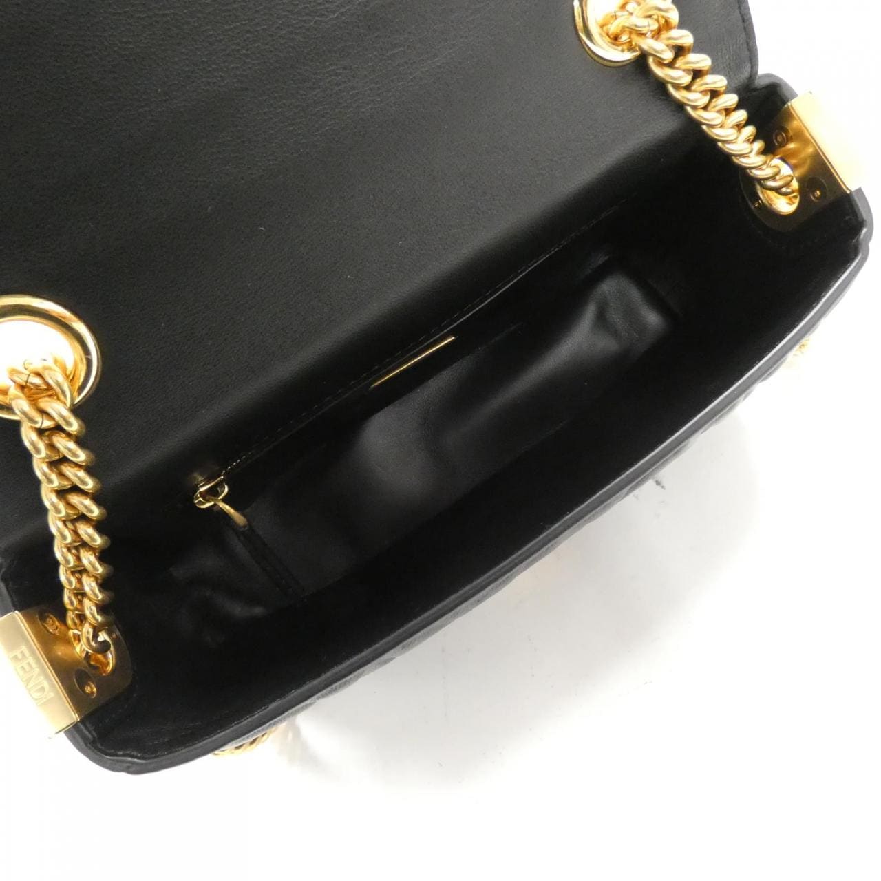 FENDI Baguette 8BR793 AH9C Shoulder Lambskin 黑色 羊皮 新品 - 縮圖 5