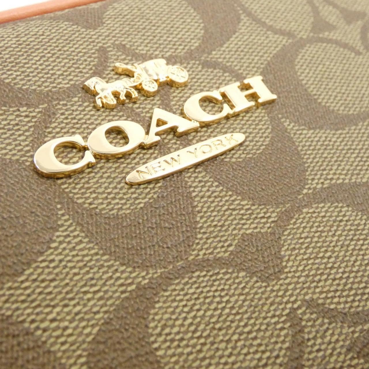 COACH CA547 Shoulder Bag Canvas 帆布 新品 - 縮圖 4