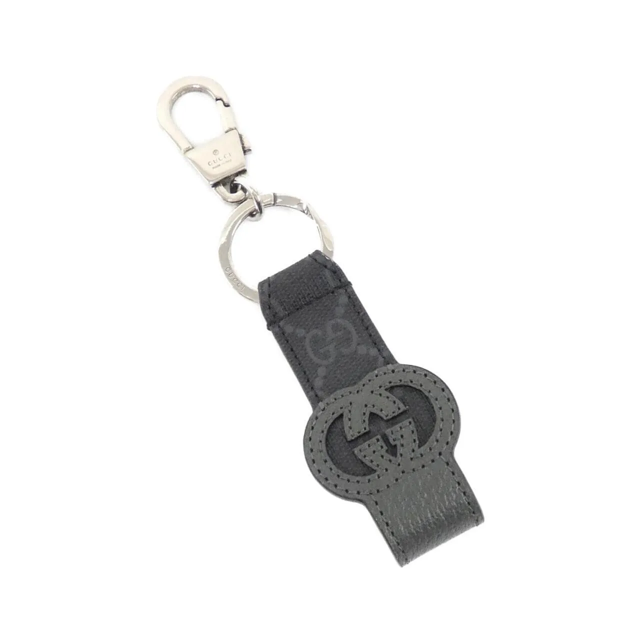 GUCCI 701432 K9GSN Key Case Canvas