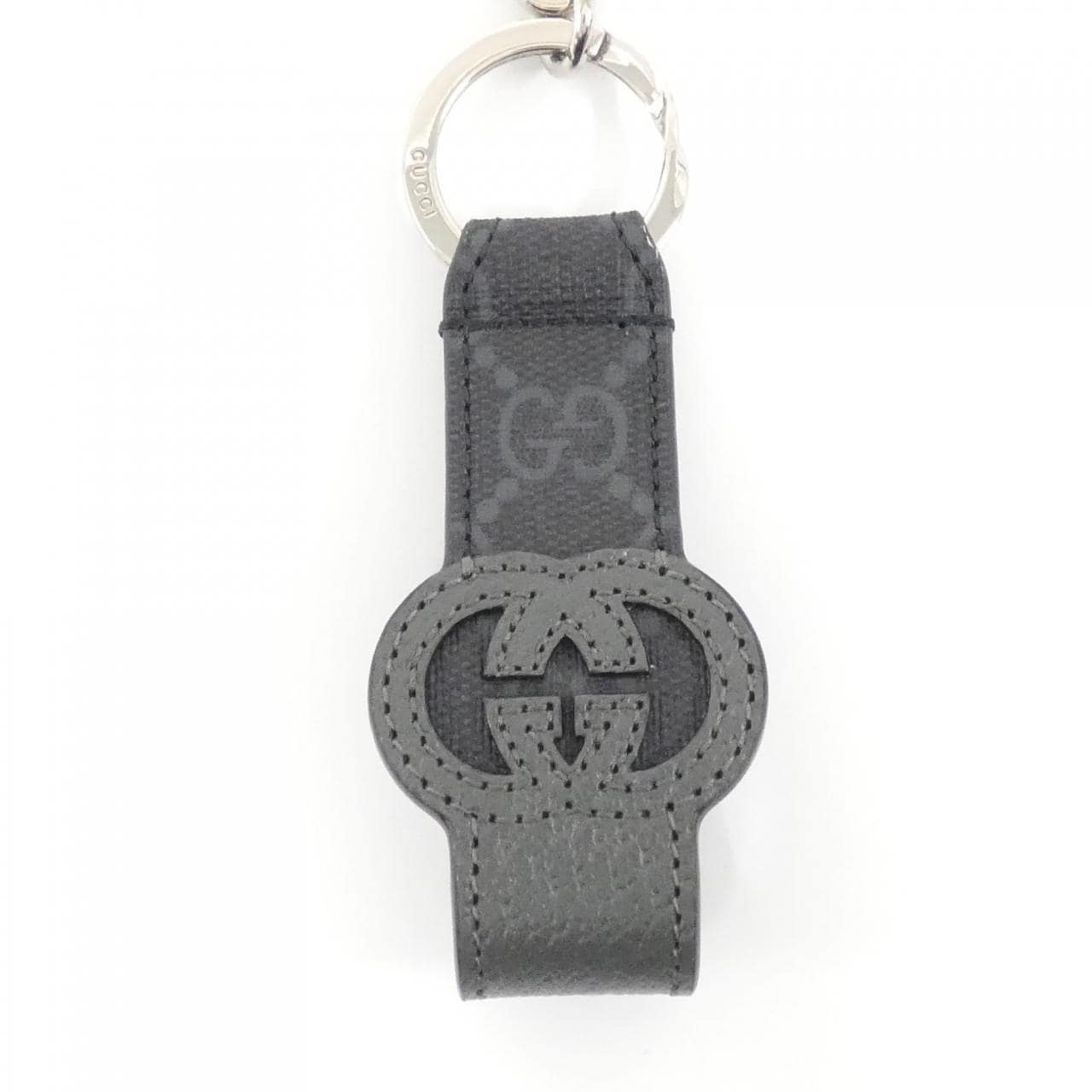 GUCCI 701432 K9GSN Key Case Canvas 2