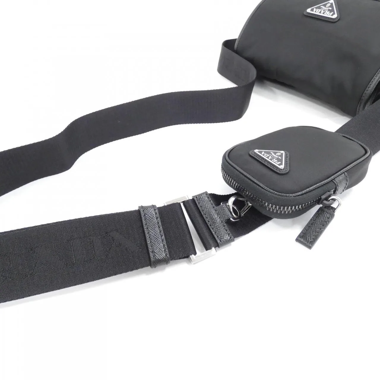 PRADA 2VD034 Shoulder 黑色 新品 - 縮圖 5