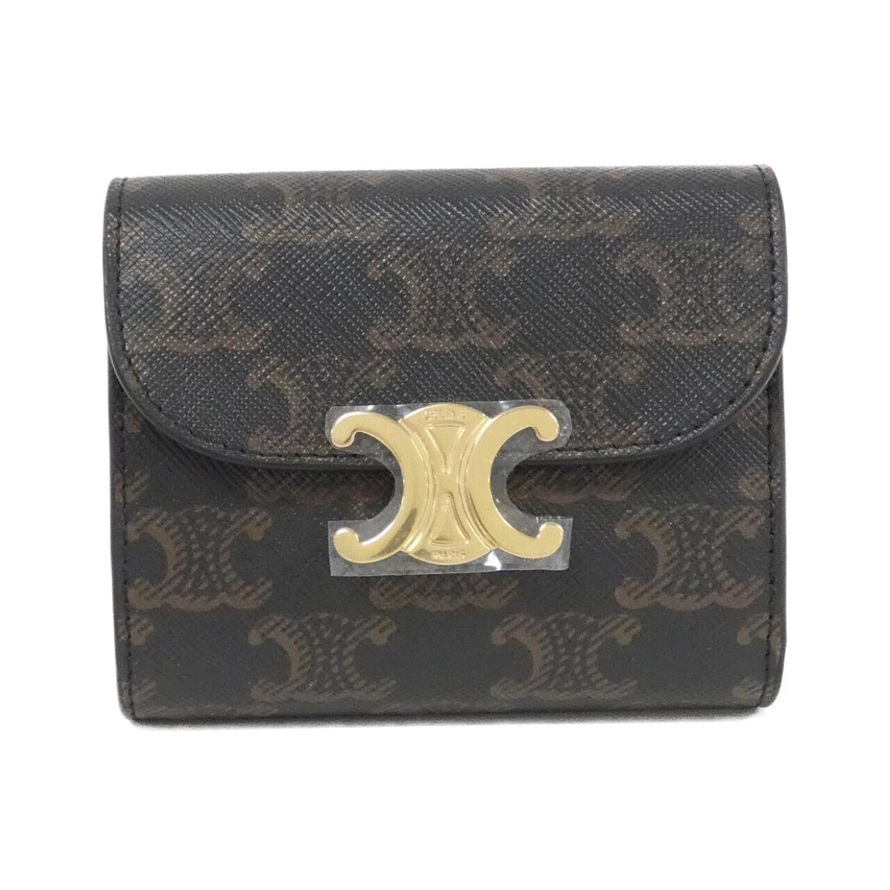 CELINE 10D782CQH Wallet Canvas