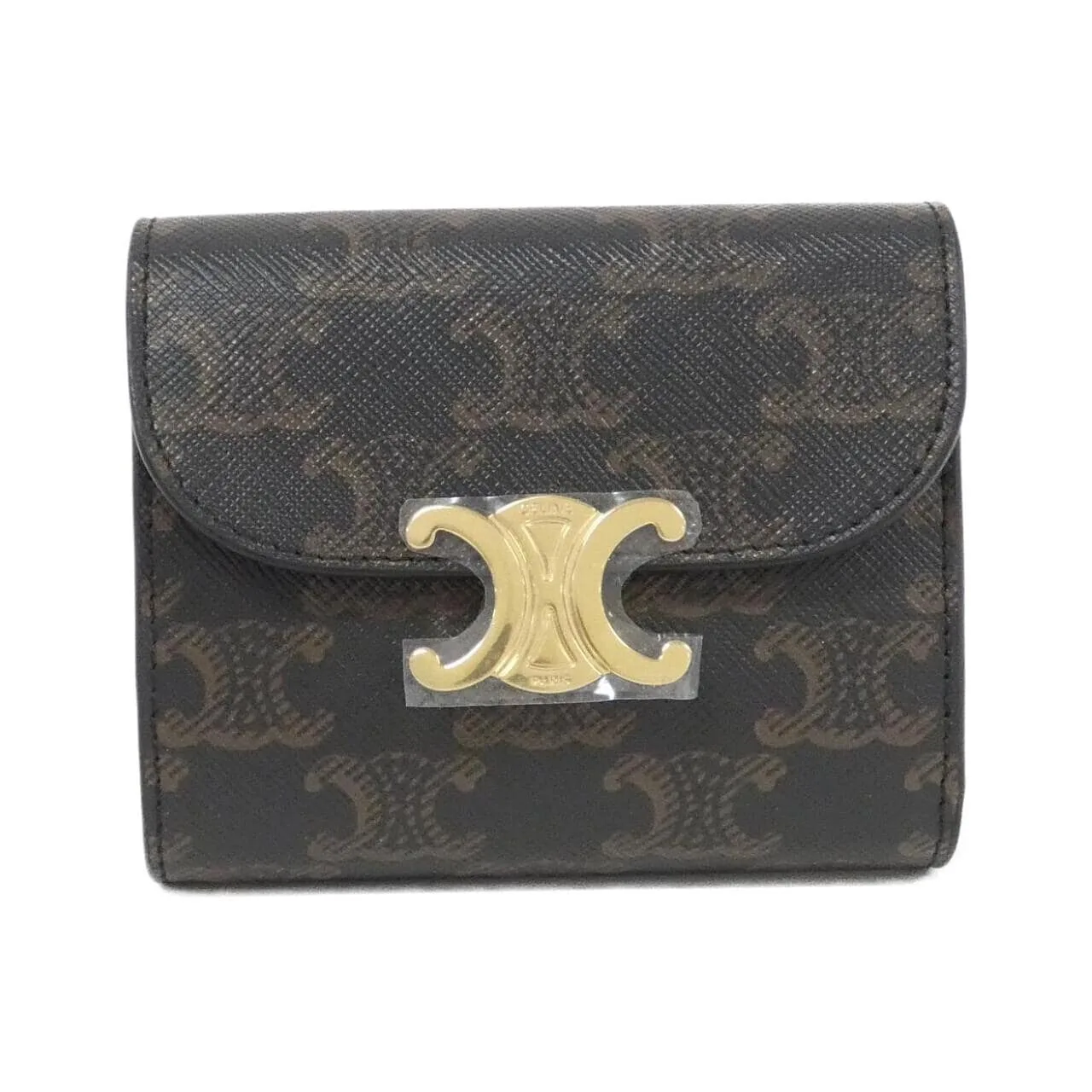 CELINE 10D782CQH Wallet Canvas